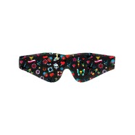 Vintage Tattoo Style Eye Mask for Sensual Play