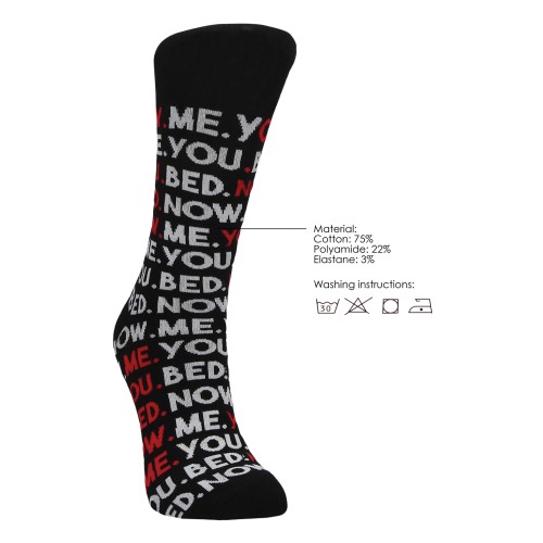 Shots Sexy Socks You Me Bed Now Male