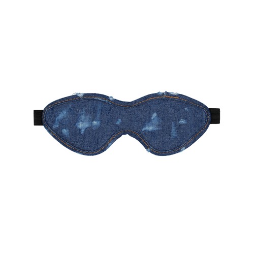 Shots Denim Eye Mask for Sensory Play