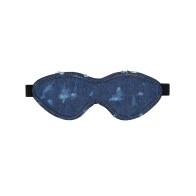 Shots Denim Eye Mask for Sensory Play