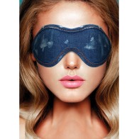 Shots Denim Eye Mask for Sensory Play