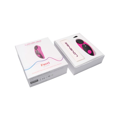 Vibrador de Panty Lovense Ferri Rosa