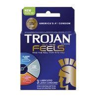 Paquete de Condones Trojan All the Feels