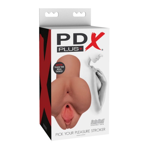 PDX Plus Stroker Elige Tu Placer Beige