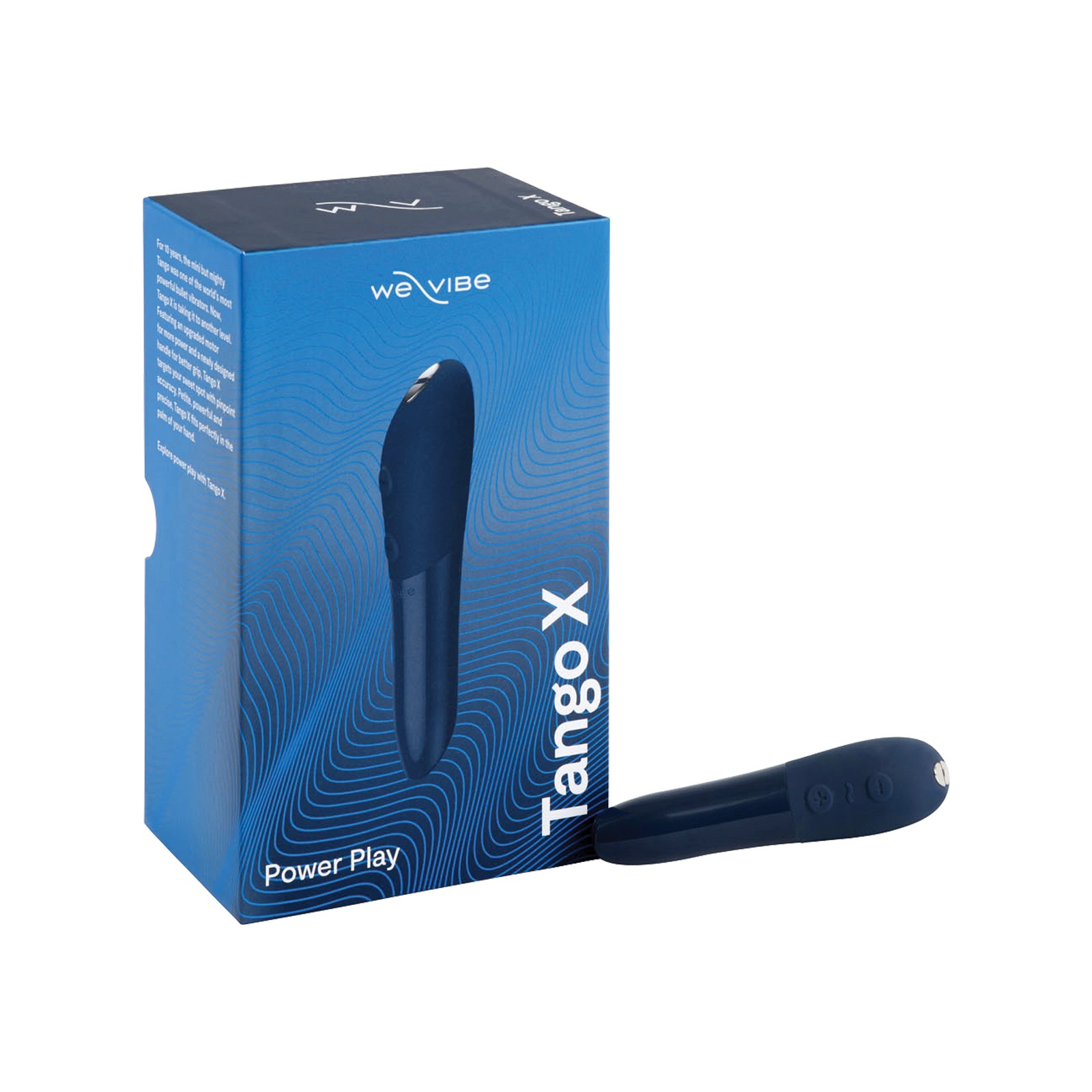 We-Vibe Tango X Poderoso Vibrador de Punta en Azul Medianoche