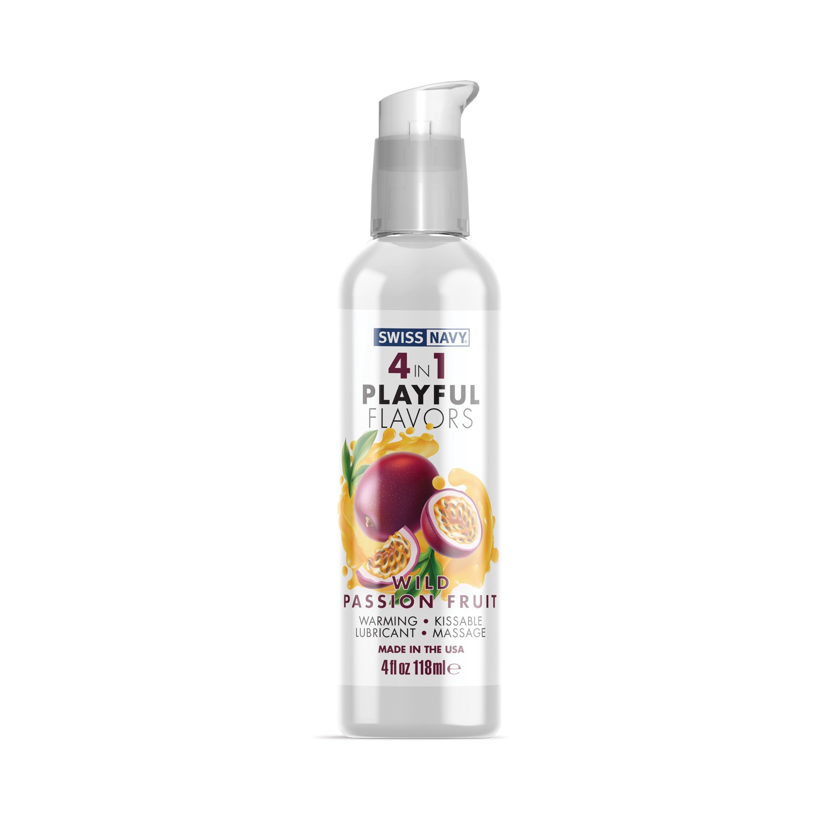 Swiss Navy Playful Flavors Wild Passion Fruit 4oz