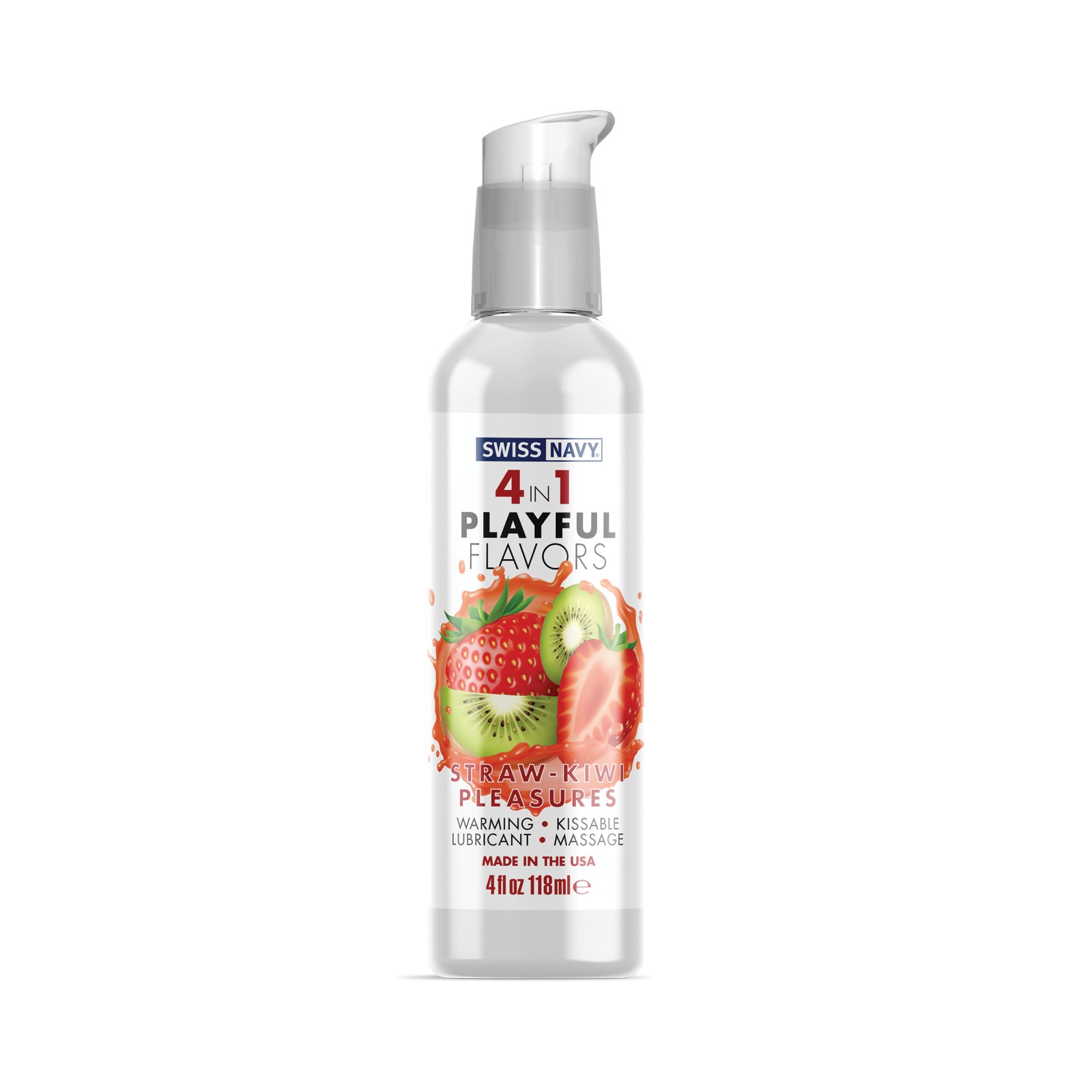 Swiss Navy 4-in-1 Strawberry Kiwi - Sensual Fun