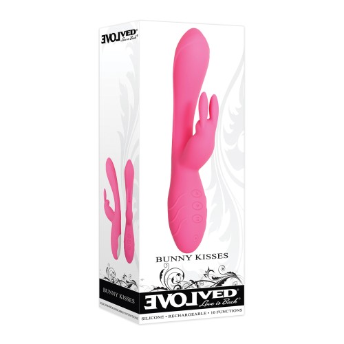 Vibrador Evolved Besos de Conejito Rosa