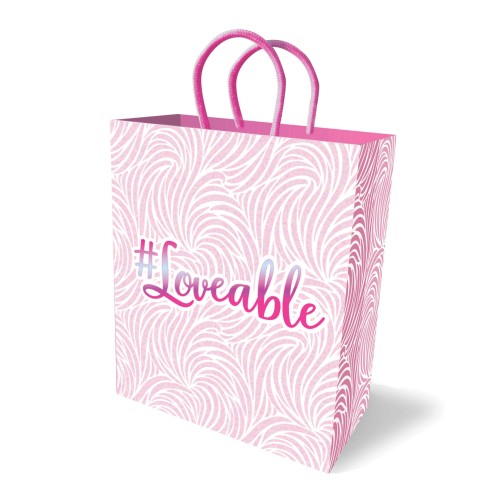 Bolsa de Regalo Elegante Hash Tag Loveable