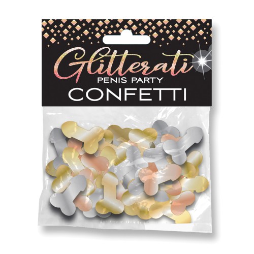 Confetti de Fiesta Glitterati con Forma de Pene