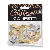 Confetti de Fiesta Glitterati con Forma de Pene