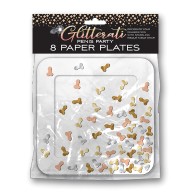 Glitterati Penis Party Plates - Pack of 8