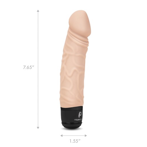 Powercocks 6.5" Realistic Vibrator - Anal Pleasure