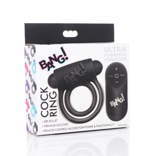 Bang! Anillo Vibrador y Bala Control Remoto - Consíguelo