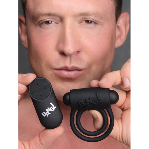 Bang! Vibrating Cock Ring & Bullet Remote - Get Yours