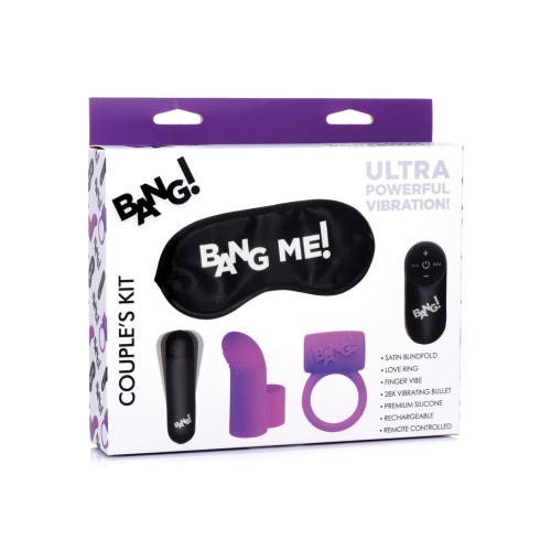 Bang Couple's Kit with Vibrating Bullet and More