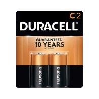 Duracell Alkaline Batteries C Pack of 2