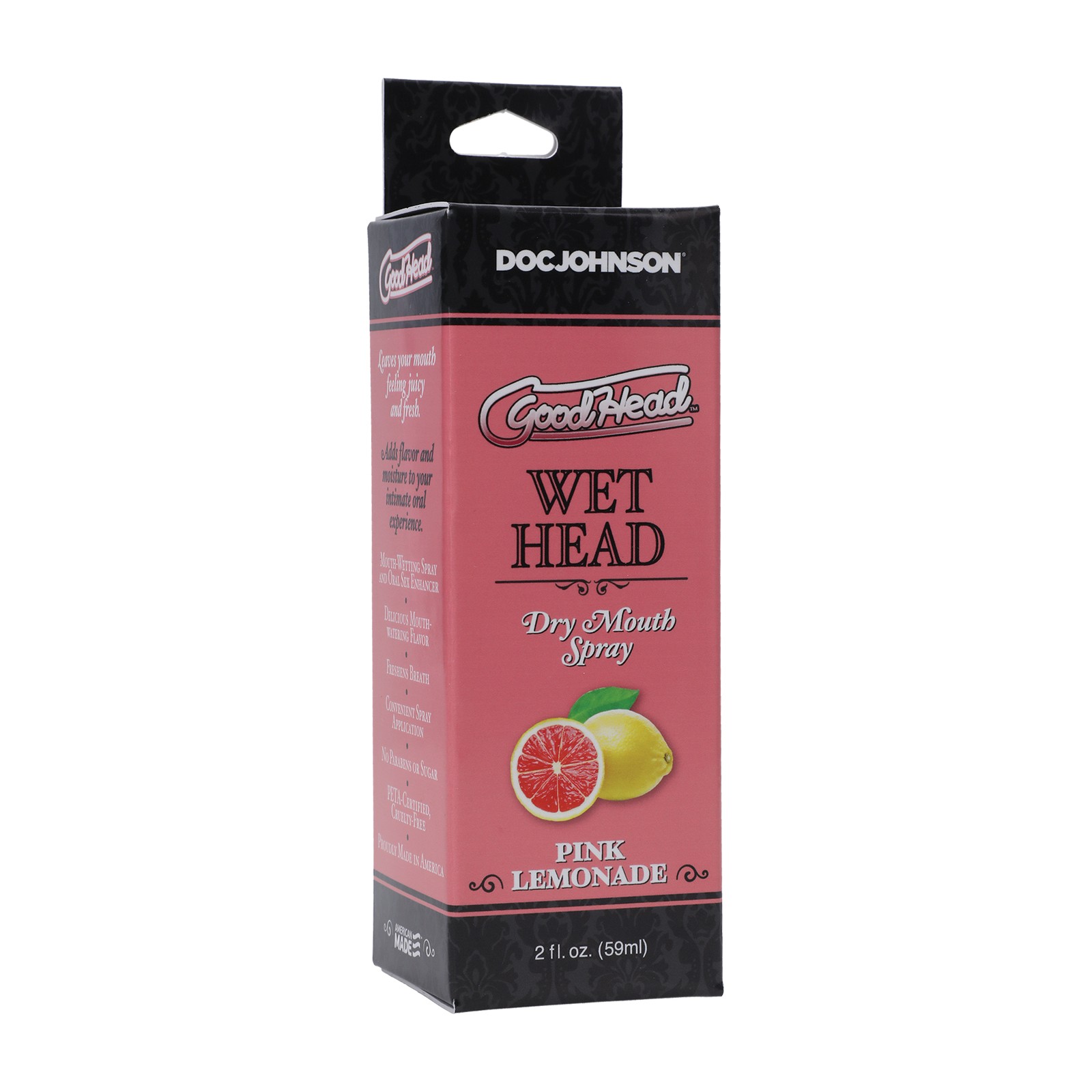 GoodHead Juicy Head Spray Boca Seca Limonada Rosa