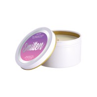 Smitten Strawberry & Champagne Jelique Massage Candle