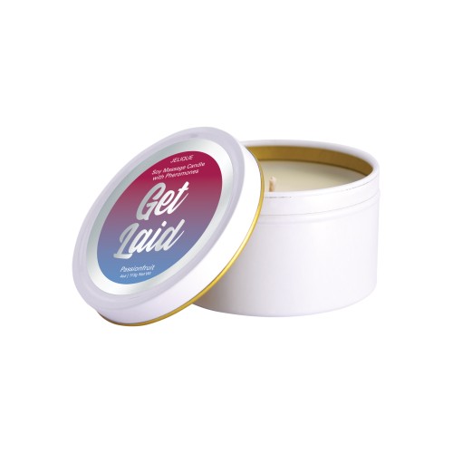 Jelique Get Laid Passion Fruit Massage Candle - Sensual Experience