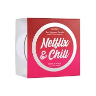 Jelique Vela de Masaje - 4 oz Netflix & Chill Berry Yummy