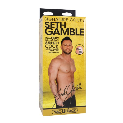 Seth Gamble Signature 8-inch Cock with Removable Suction Cup