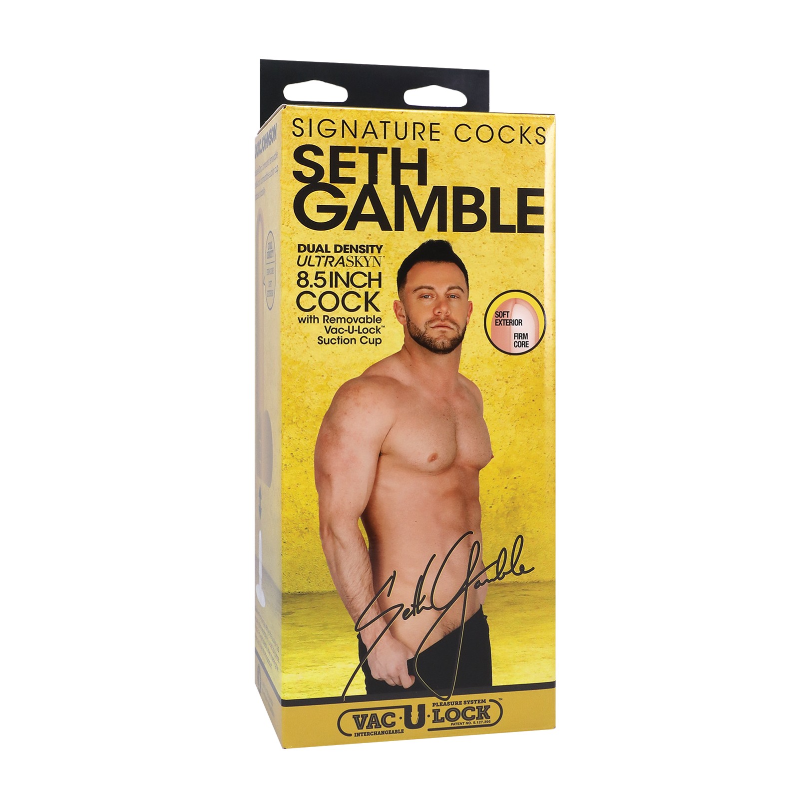 Seth Gamble Signature 8-inch Cock with Removable Suction Cup