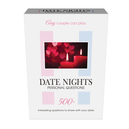 Date Nights Personal Questions Game