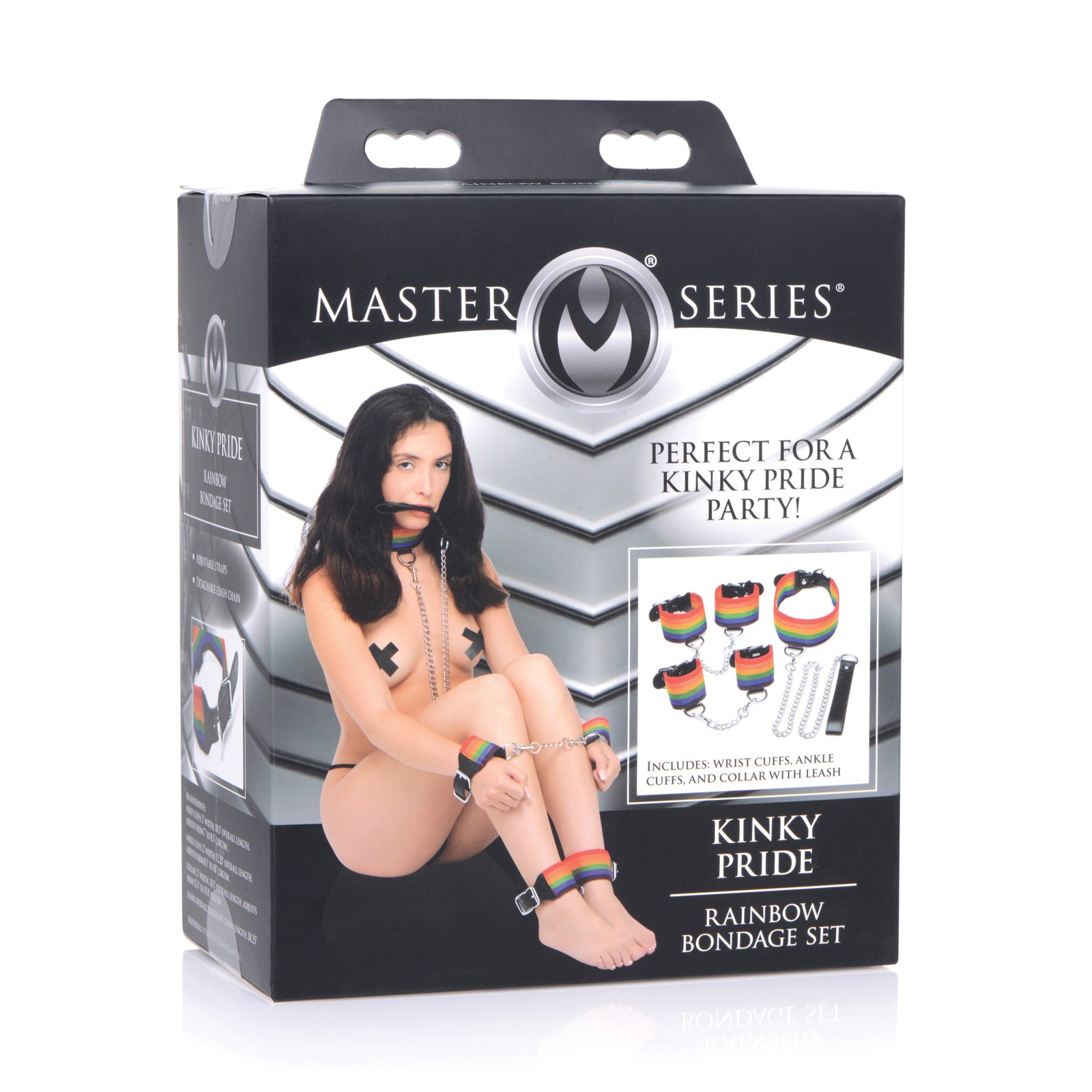 Kinky Pride Rainbow Bondage Kit - Embrace Pleasure