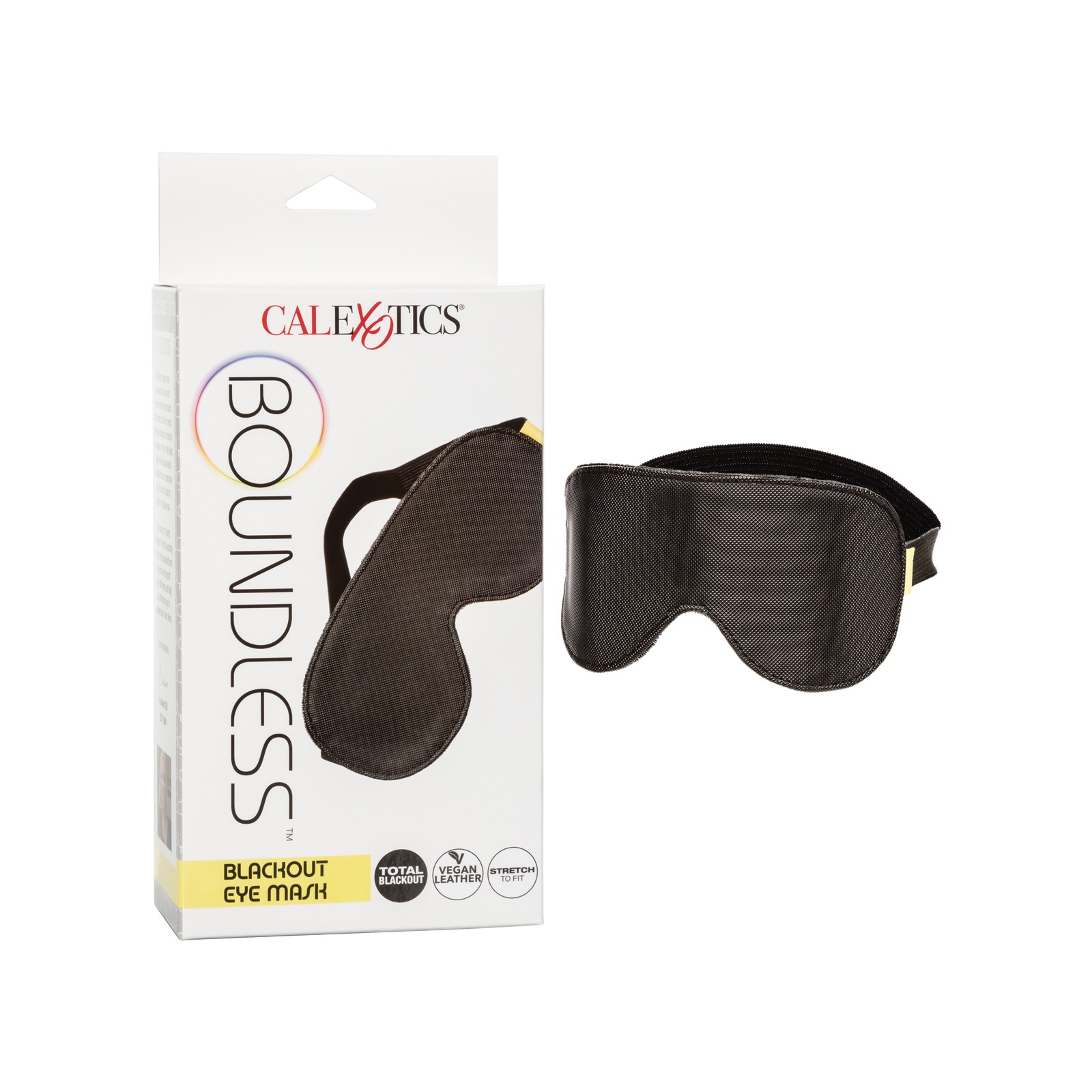 Boundless Blackout Eye Mask for Sensory Play - Black