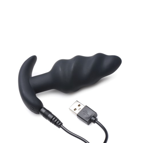 Bang! 21X Vibrating Butt Plug - Black