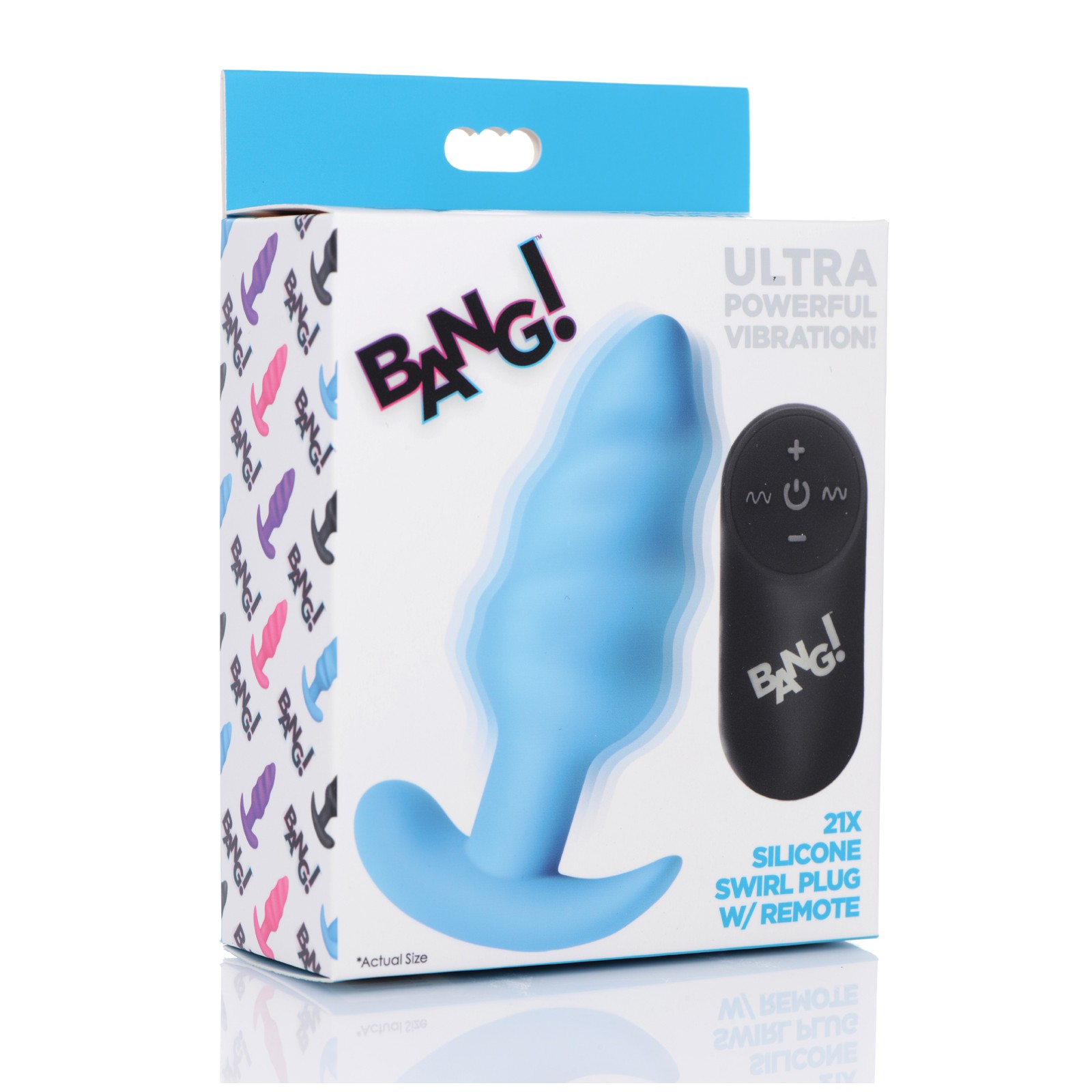 Bang! 21X Vibrating Butt Plug for Enhanced Pleasure