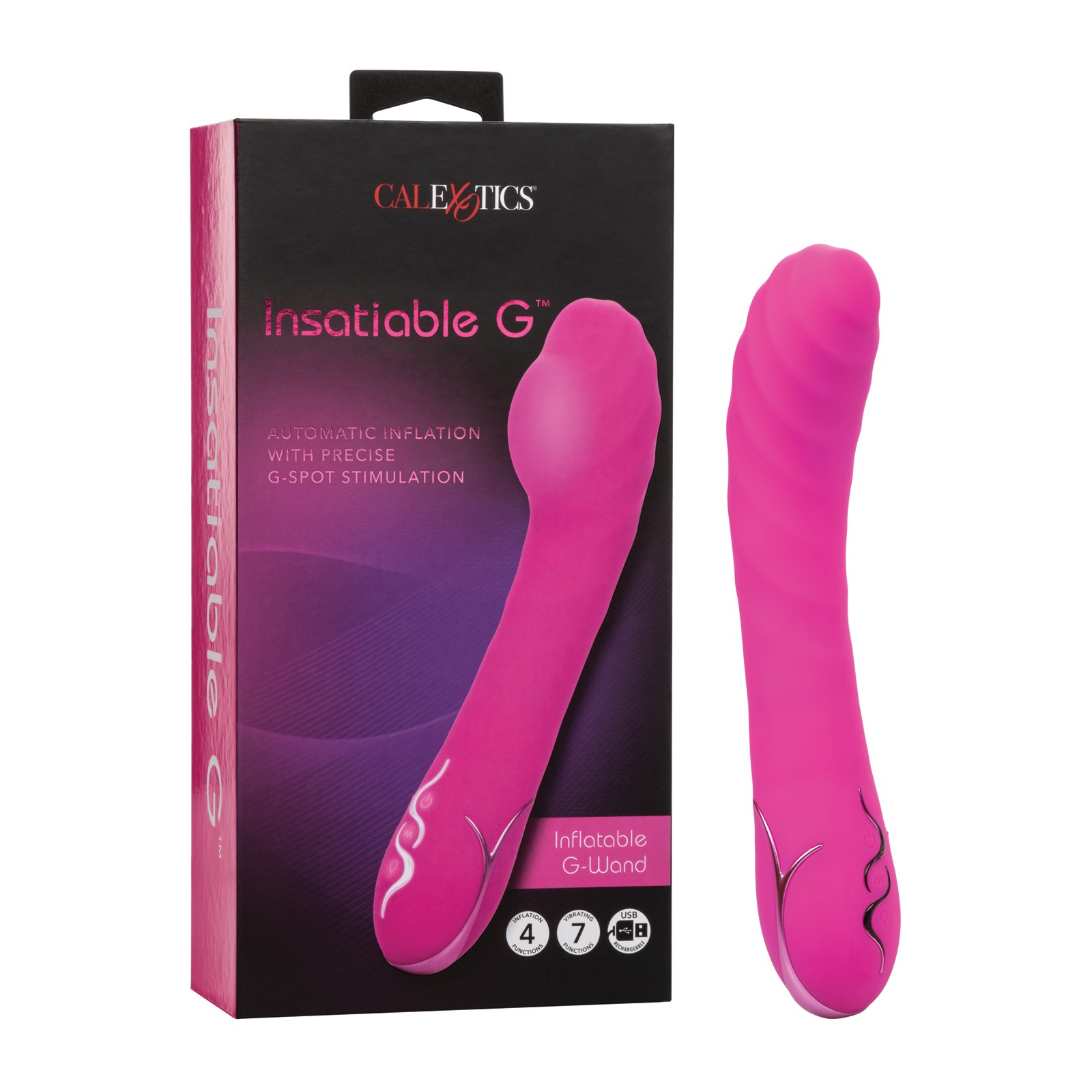 Insatiable G Inflatable G Wand - Pink