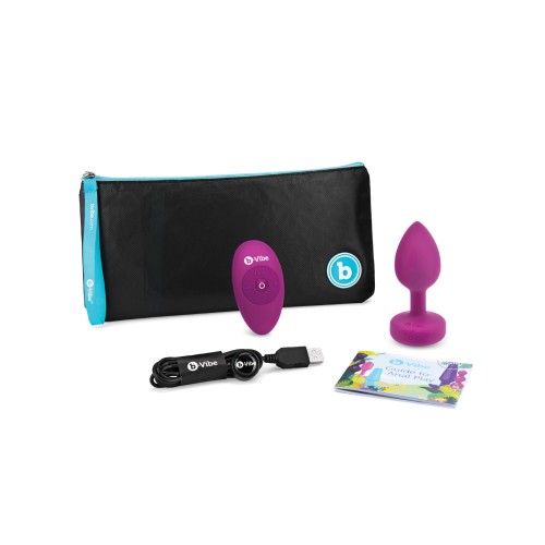 b-Vibe Remote Control Vibrating Jewel Plug