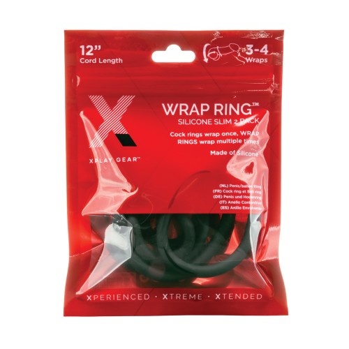 Xplay Gear Silicone Slim Wrap Ring Pack of 2