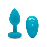 b-Vibe Remote Control Vibrating Jewel Plug for Pleasure