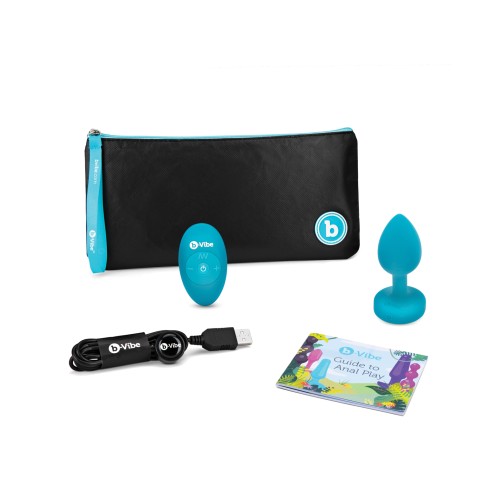 Plug Jewel Vibrador Control Remoto b-Vibe para Placer