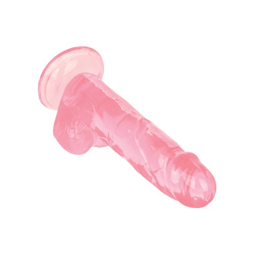 Dildo Rosa Size Queen de 6 Pulgadas