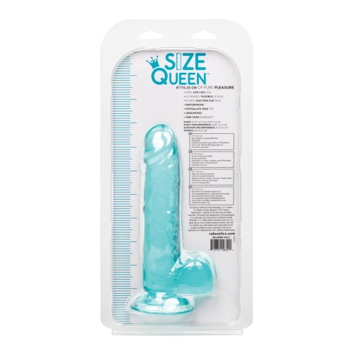 Dildo Size Queen 6 Azul