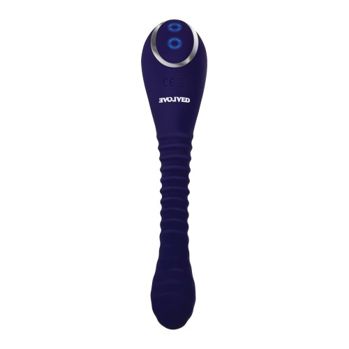 Evolved Bendable Sucker Vibrator - Purple