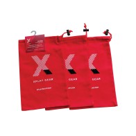 Xplay Gear Ultra Soft Gear Bag 8" x 13" - Pack of 3