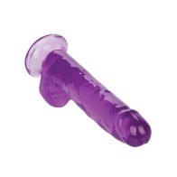 Dildo Size Queen 8" - Púrpura