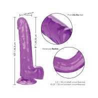 Dildo Size Queen 8" - Púrpura