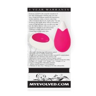 Huevo Vibrador con Control Remoto Evolved - Rosa