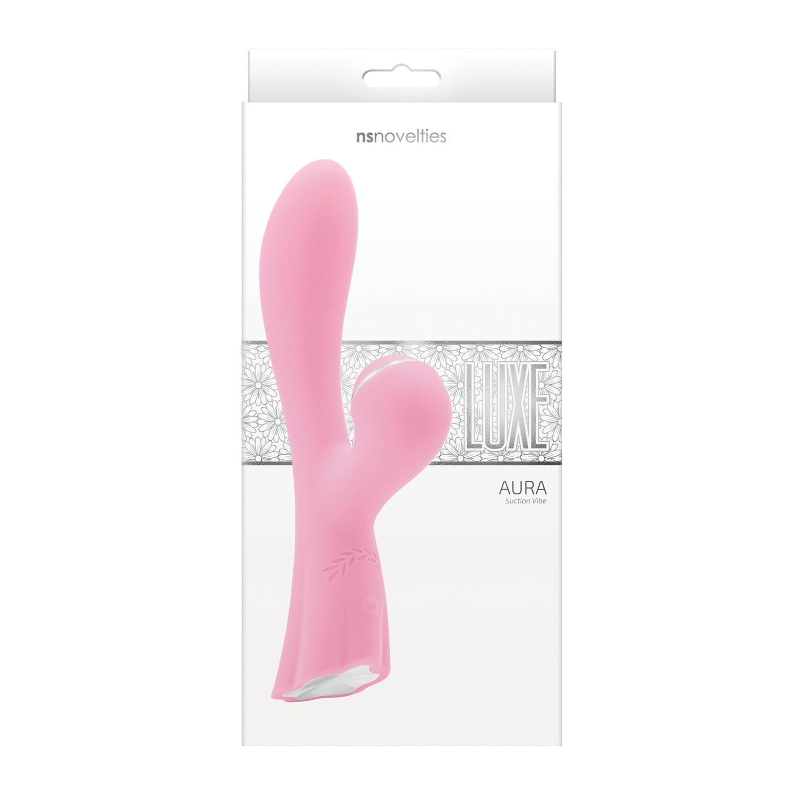 Luxe Aura G-Spot and Clitoral Suction Stimulator - Pink