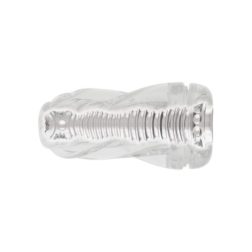 Zero Tolerance Twist Stroker - Clear/Orange