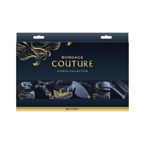 Bondage Couture 6 Piece Kit Blue