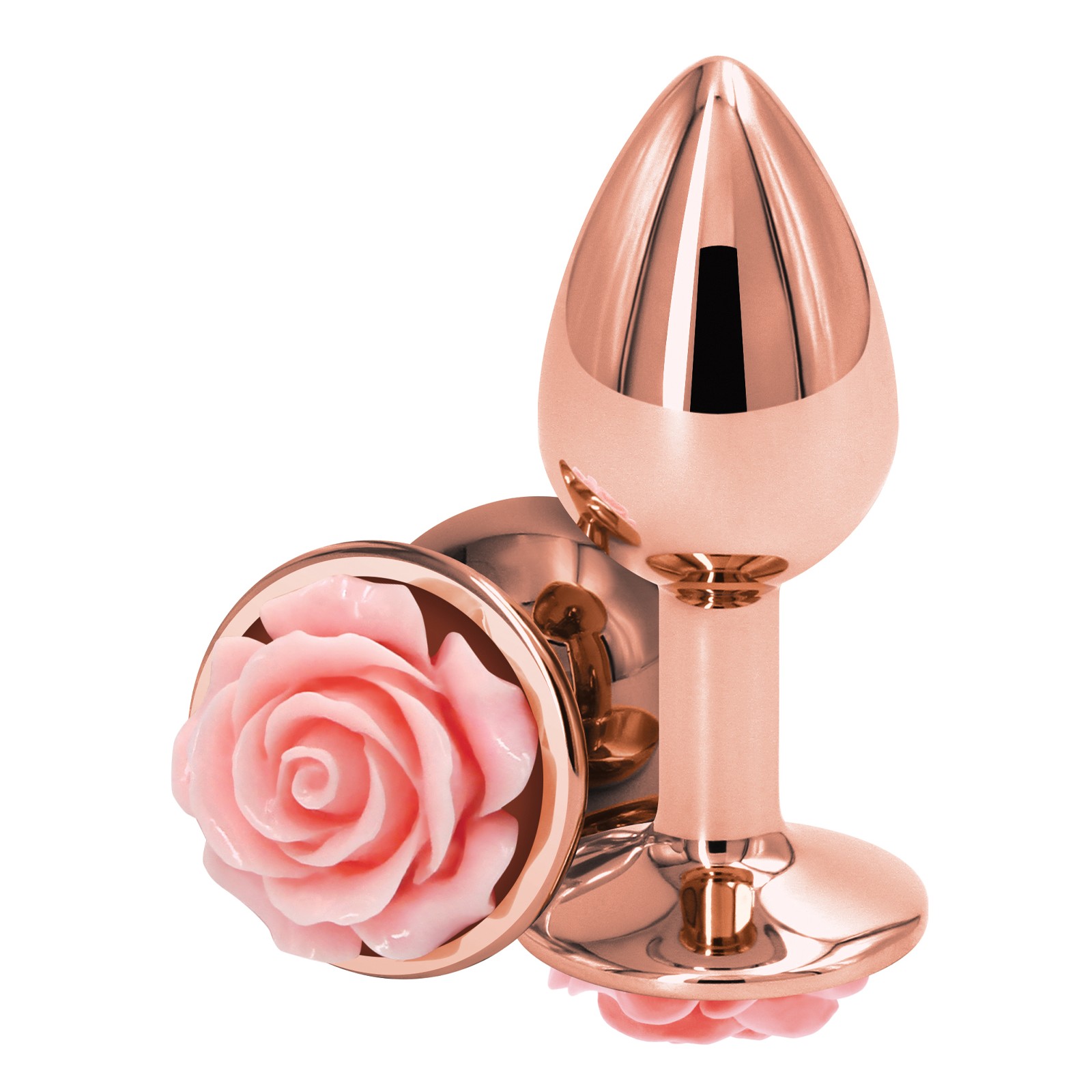 Rear Assets Small Anal Toy Pink Rose