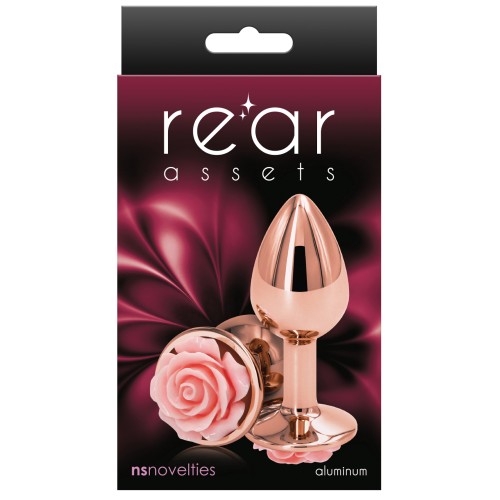 Rear Assets Small Anal Toy Pink Rose