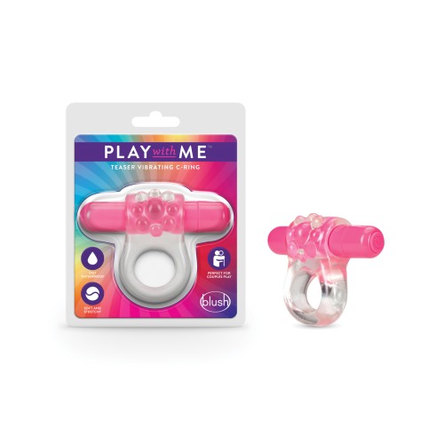 Blush Play With Me Vibrating C Ring